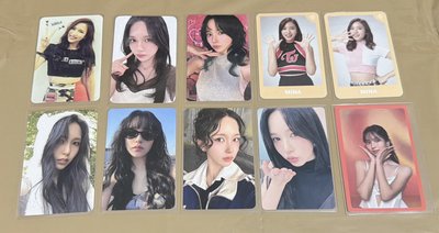 TWICE 南卡九週年棒球卡、小盤 20張