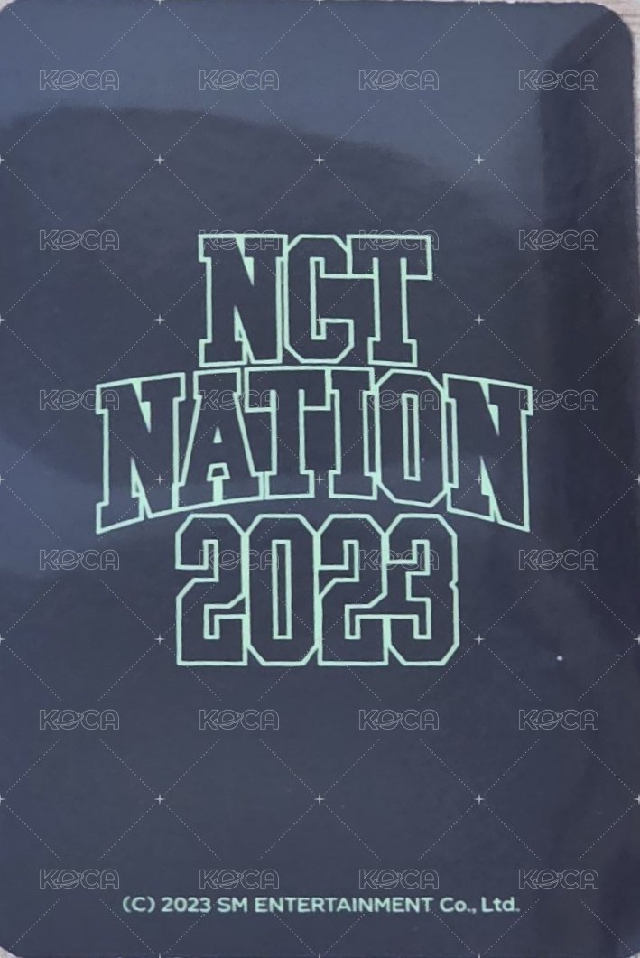 NCT NATION 隨機卡 官拍 背面