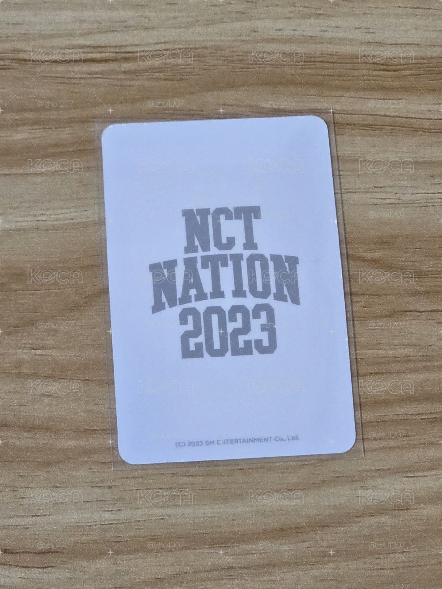 在玹 NCT 2023 Golden Age 專輯卡 & NCT Nation 隨機卡