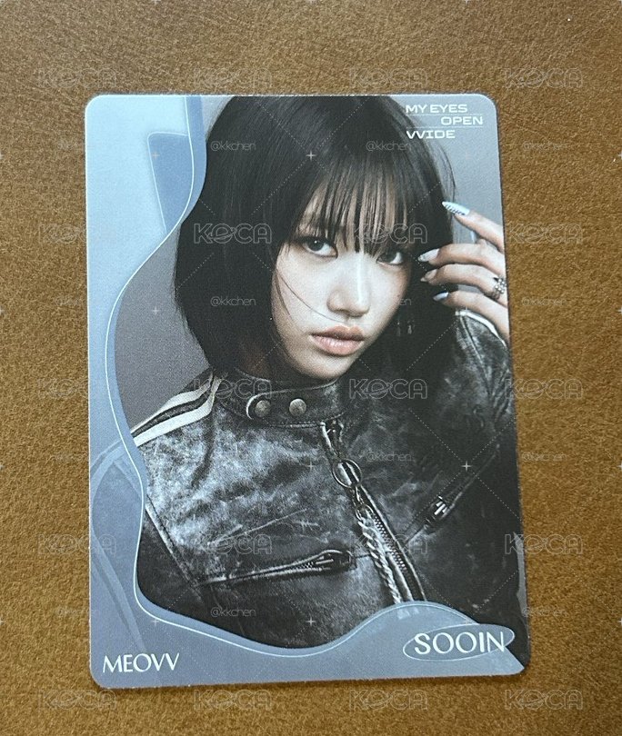 Meovv Sooin teleca 收藏卡