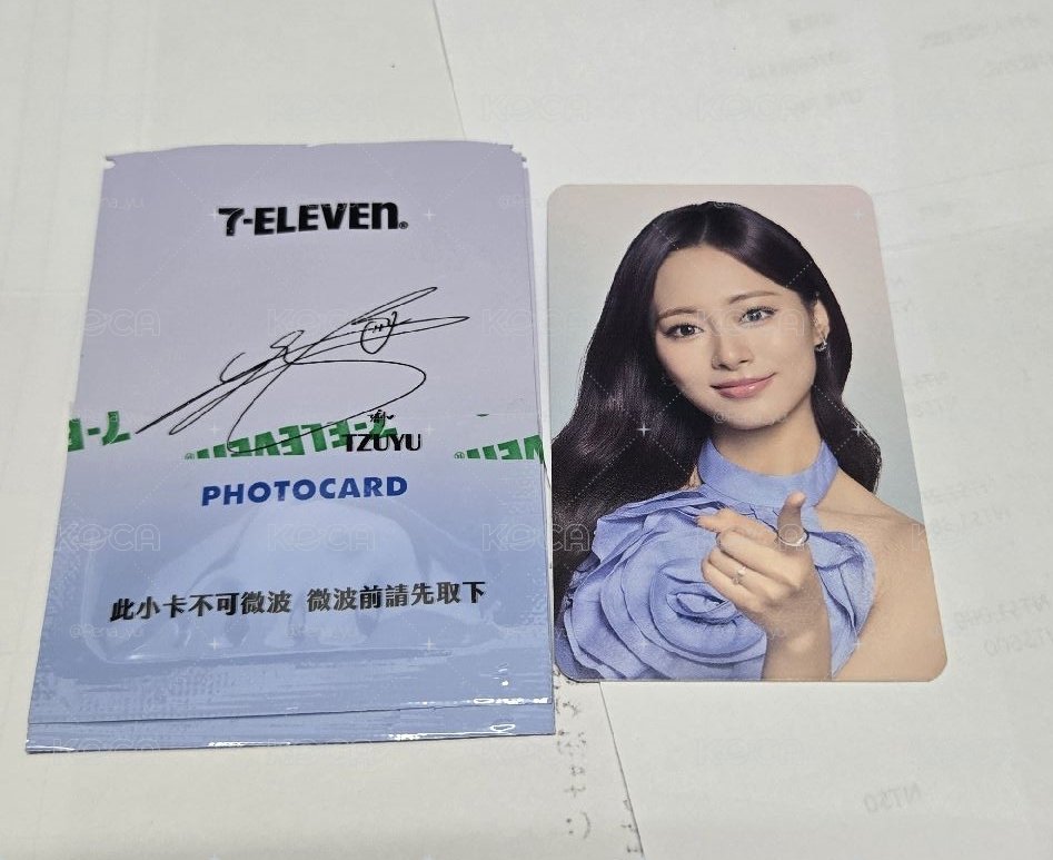 子瑜711聯名小卡