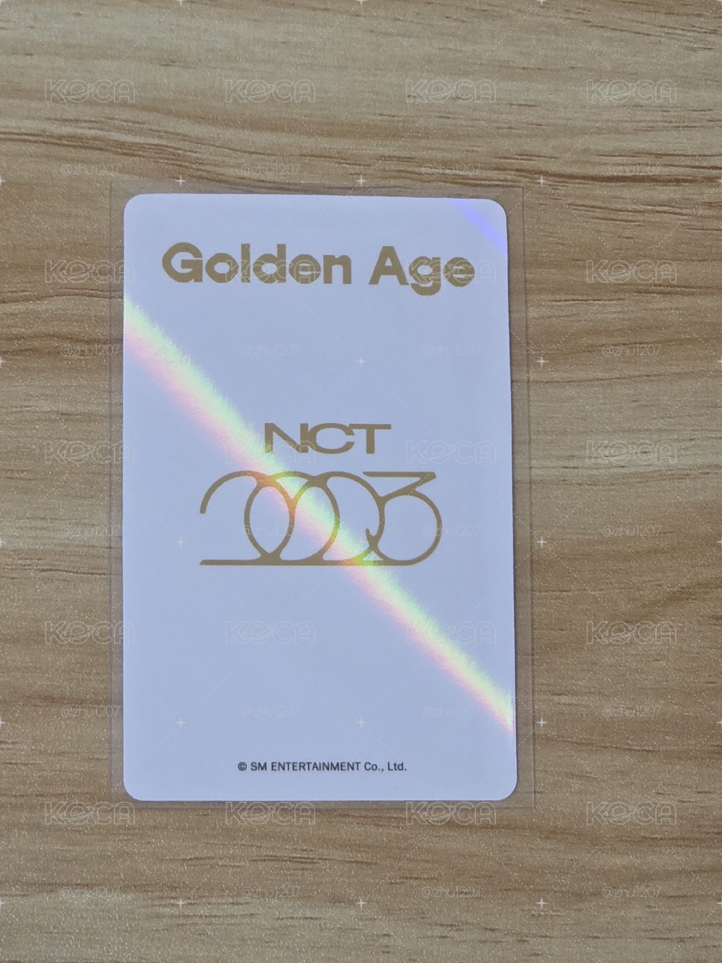 Johnny NCT 127 年曆卡 & NCT Zone 官拍、特典 自拍 & NCT 2023 特典卡