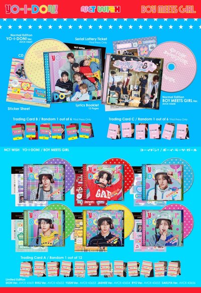NCT WISH 日專YO-I-DON! / BOY MEETS GIRL
