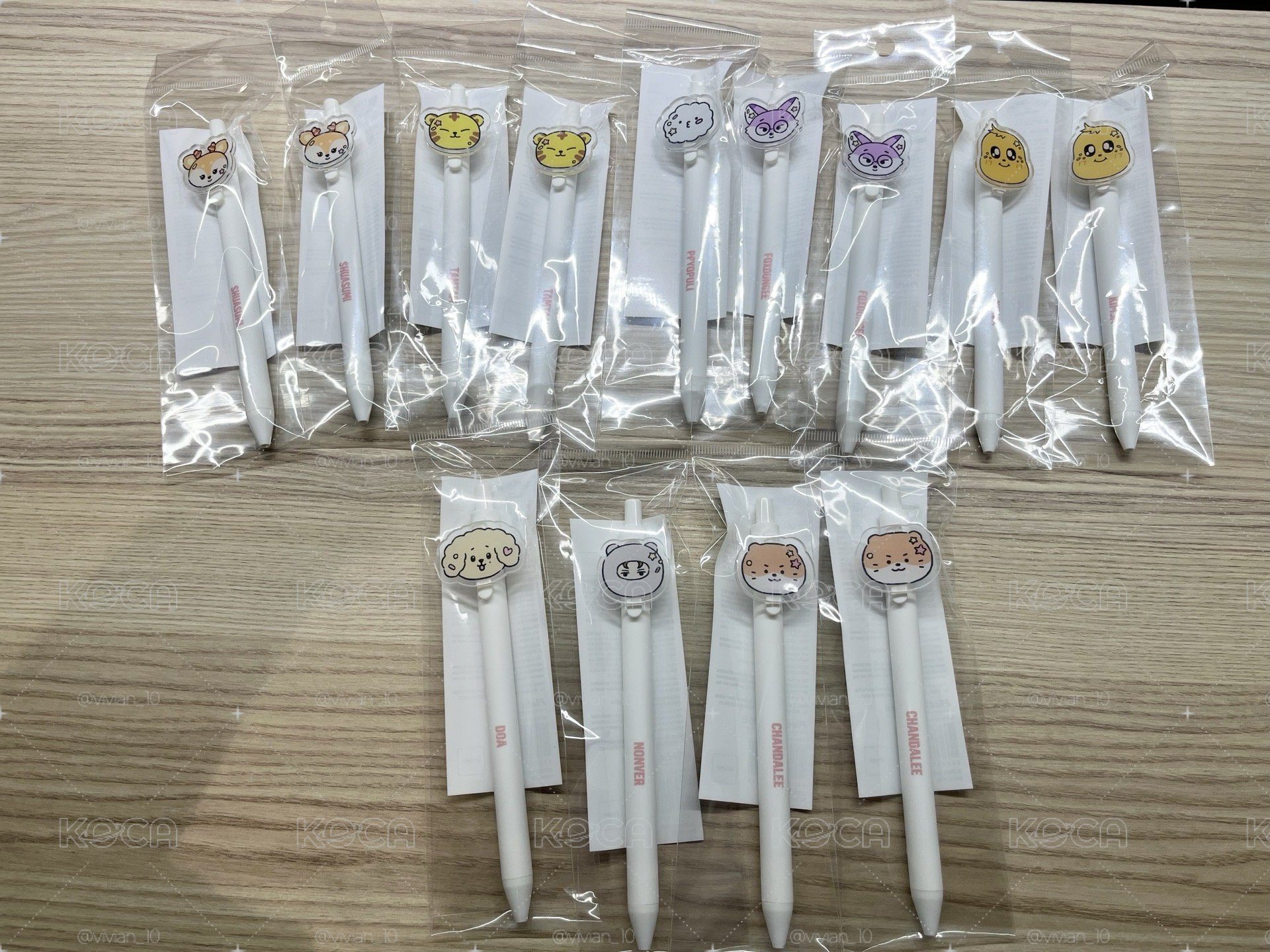 台中快閃限定 筆