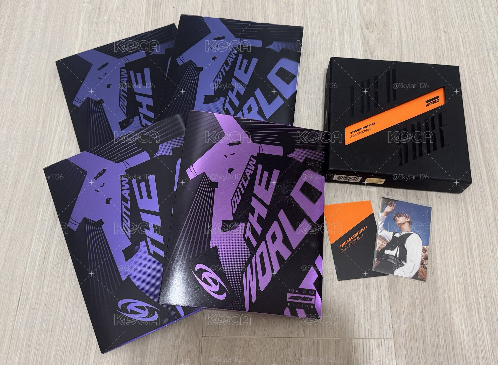 ATEEZ 出道專+青陽辣椒專 