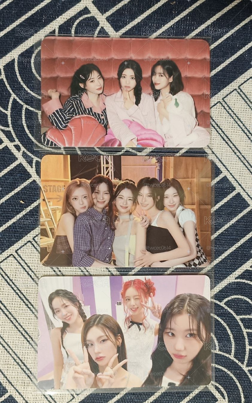 itzy 橫版三張團 分隊