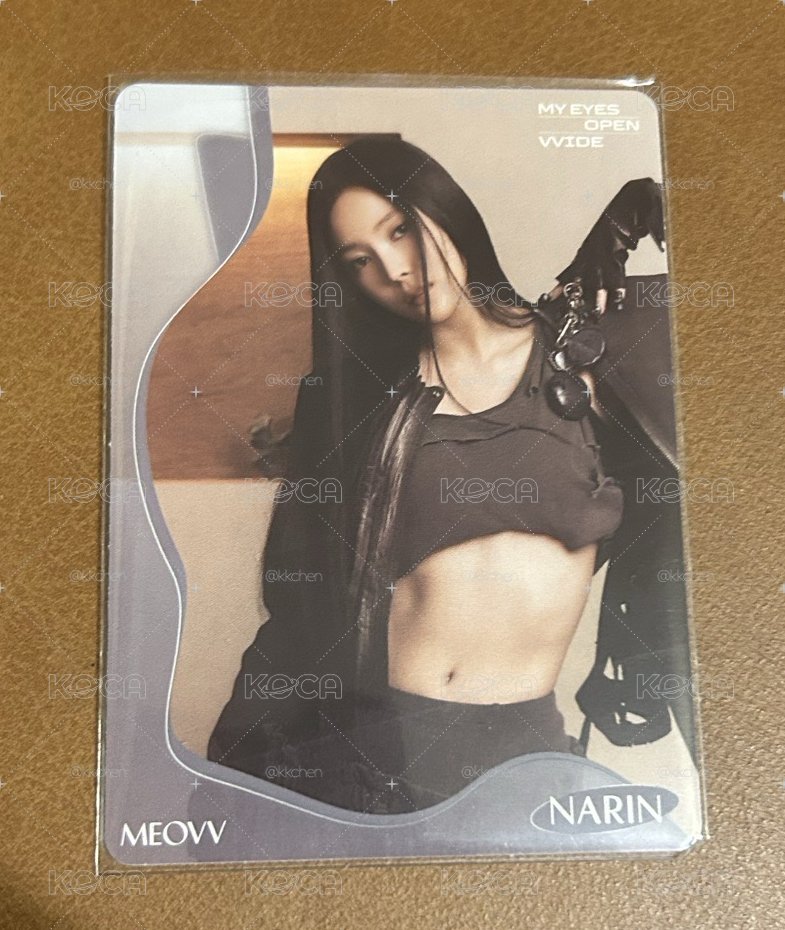 Meovv Narin teleca 收藏卡