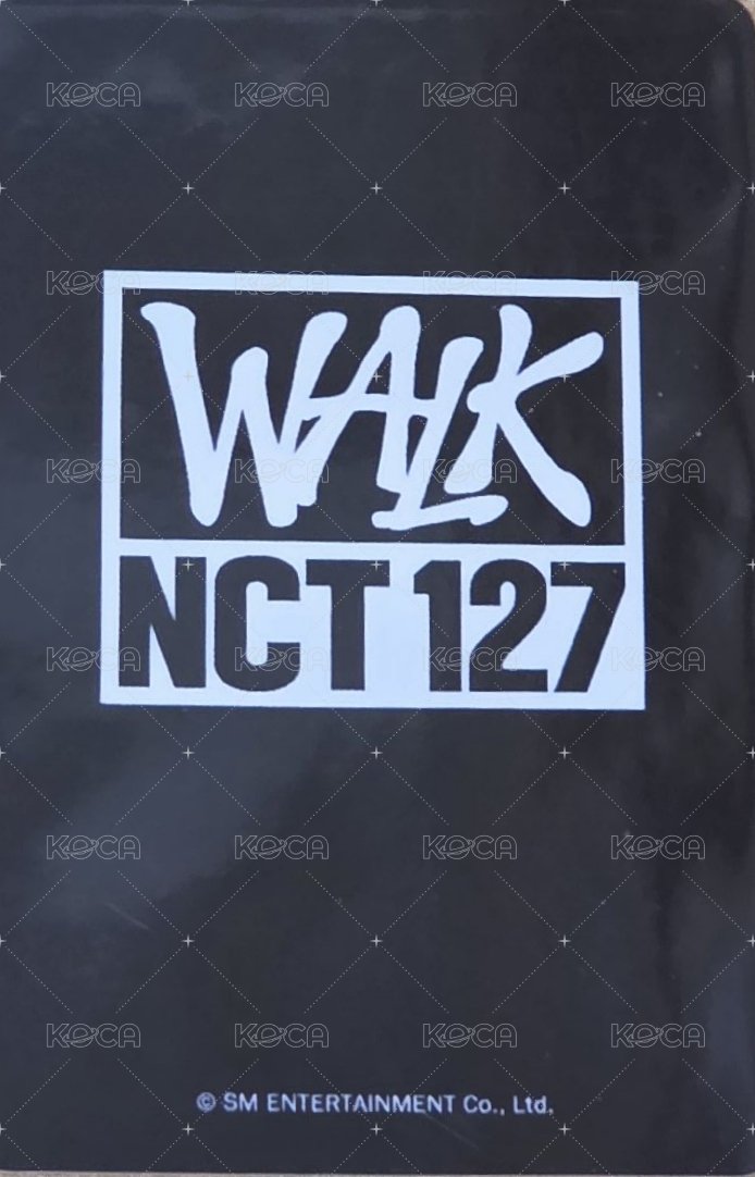 WALK kms 3.0 簽售卡  背面