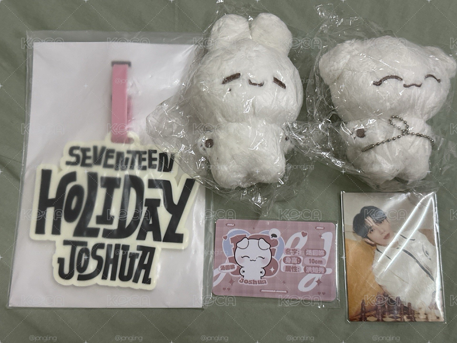 fm  HOLIDAY 行李吊牌  JOSHUA