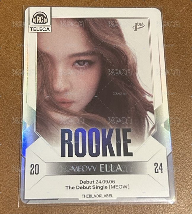 Meovv Ella teleca rookie 收藏卡