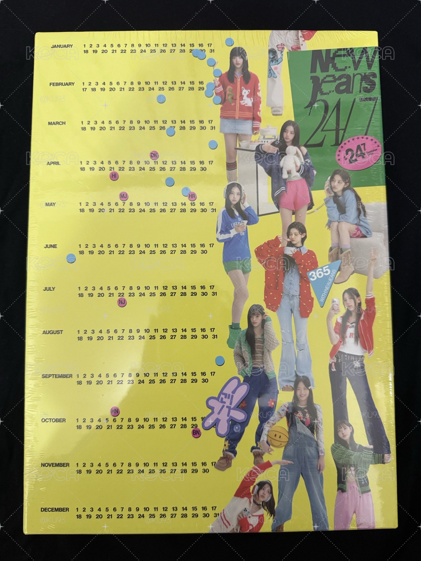 全新未拆 NewJeans 2024 年曆Season's Greetings 