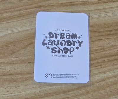 渽民 NCT Dream 洗衣房 帽子 周邊卡、隨機卡包 證件卡