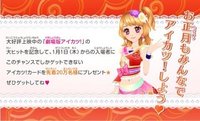 新年入場特典