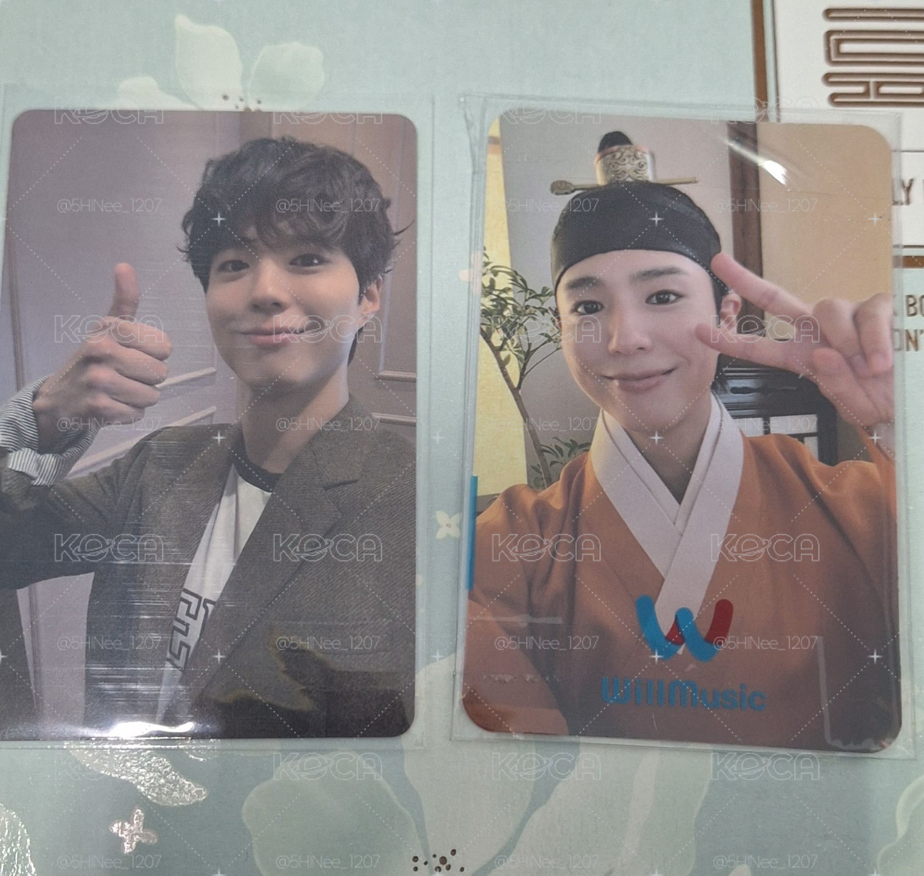 朴寶劍 見面會小卡 年曆部分 小卡 Park Bo Gum 整圖及商品均不拆售