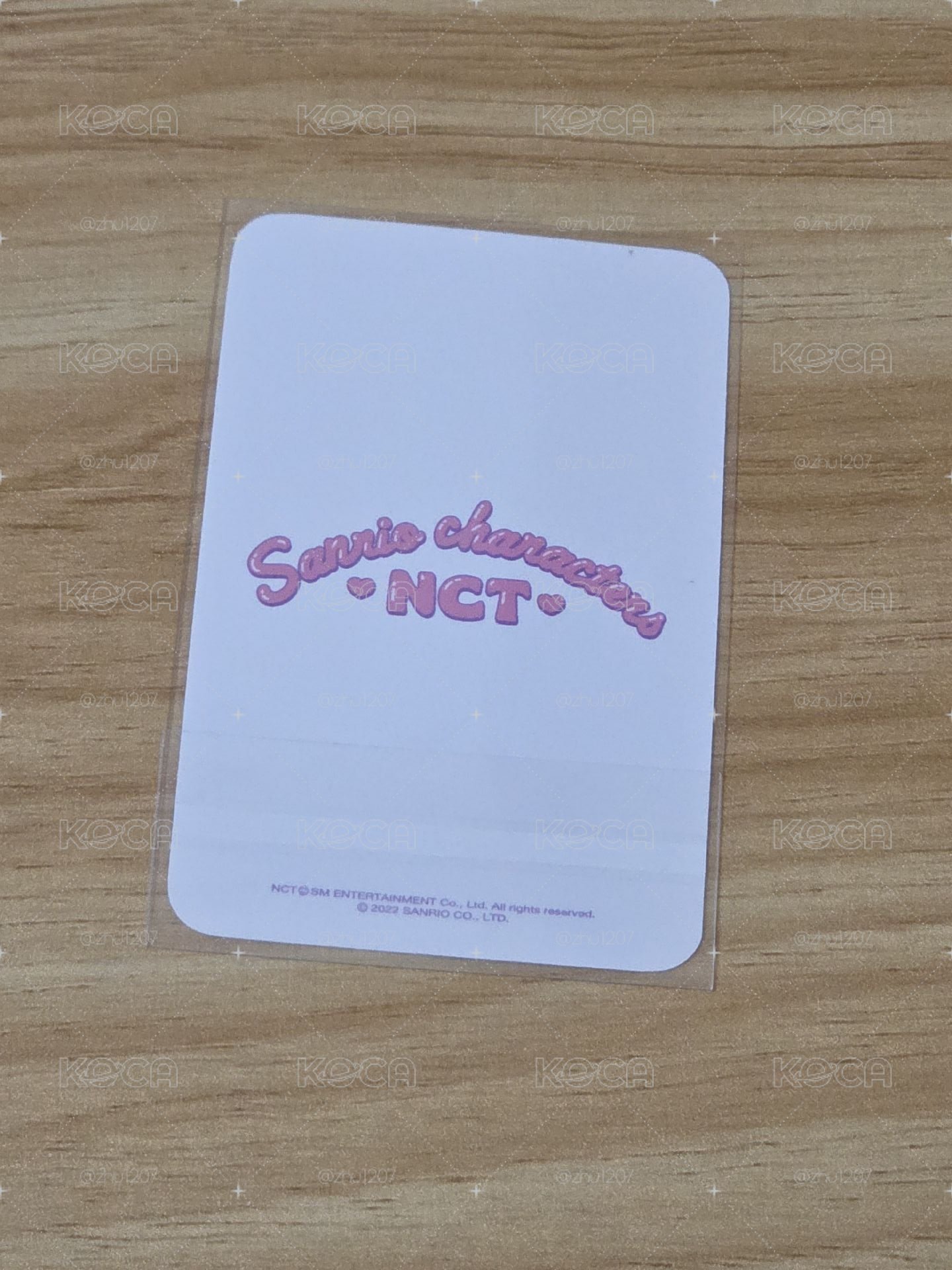 渽民 NCT 三麗鷗 卡套 周邊卡