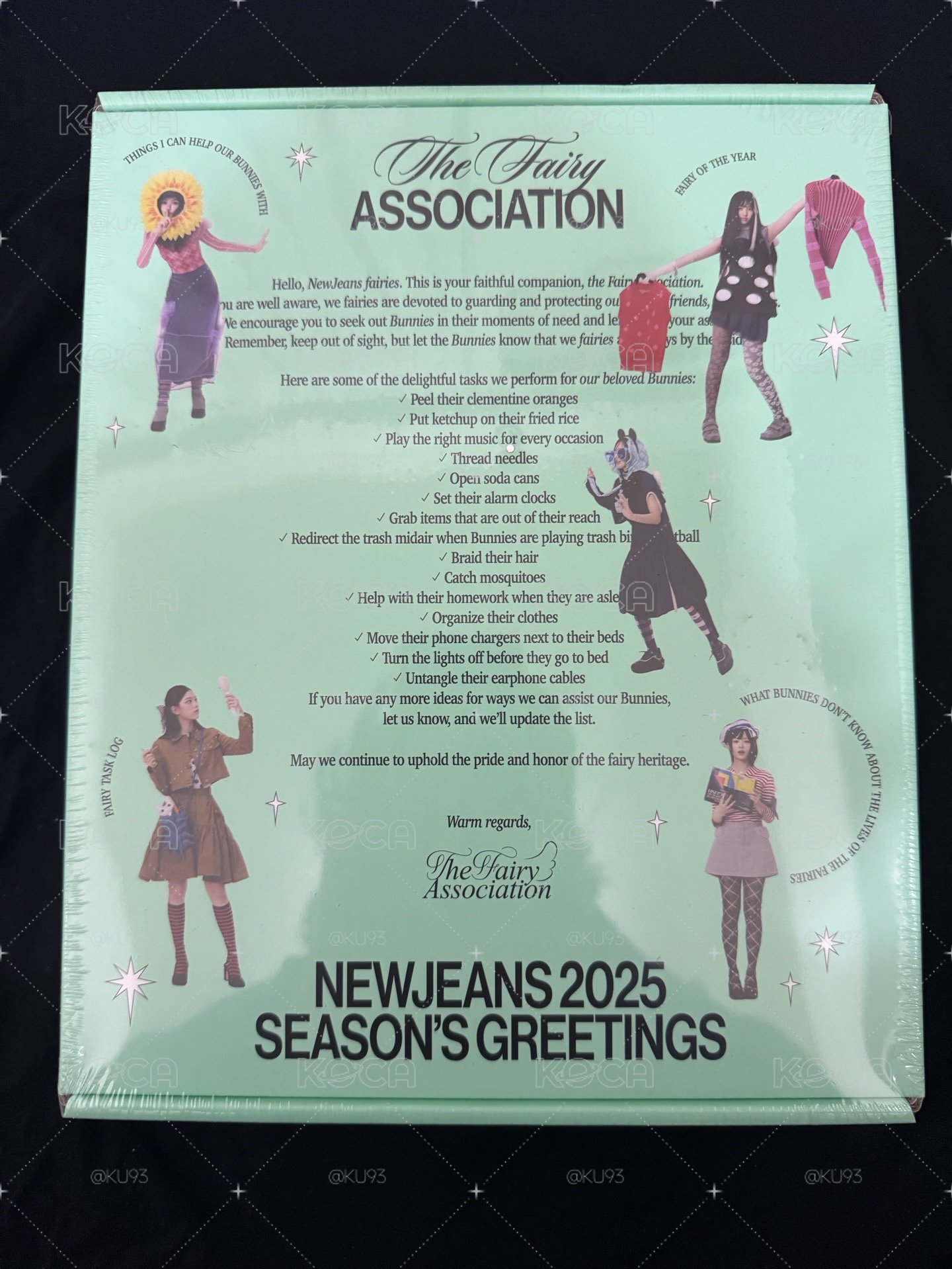 全新未拆 NewJeans 2025 年曆Season's Greetings 