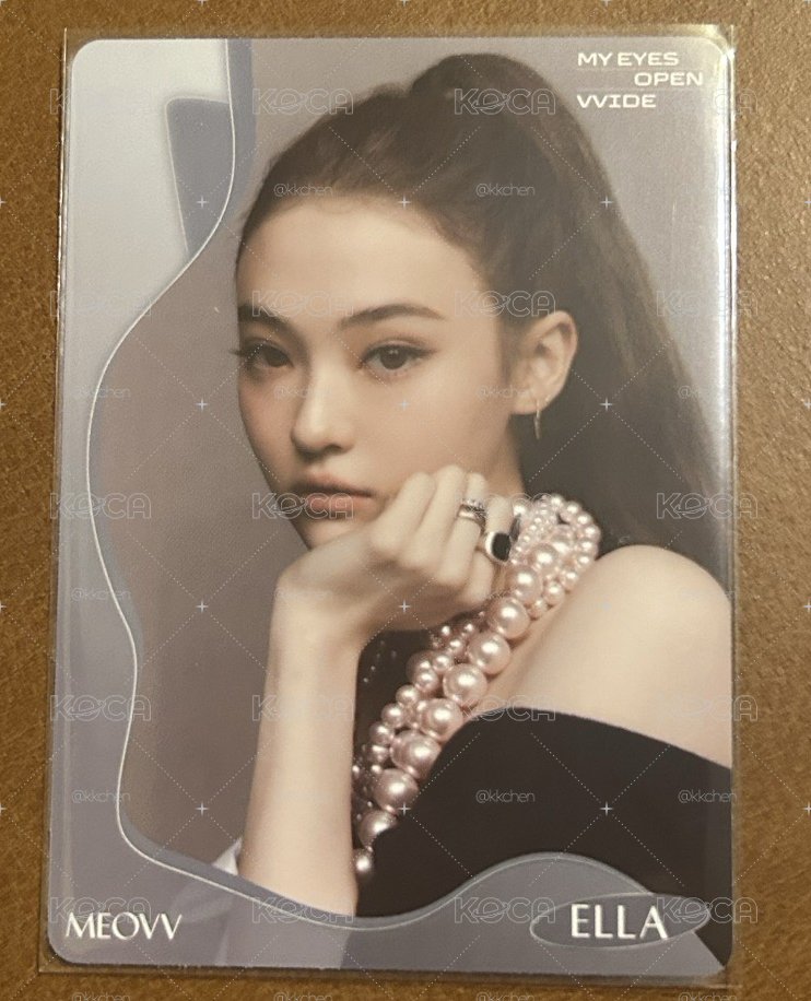 Meovv Ella teleca 收藏卡