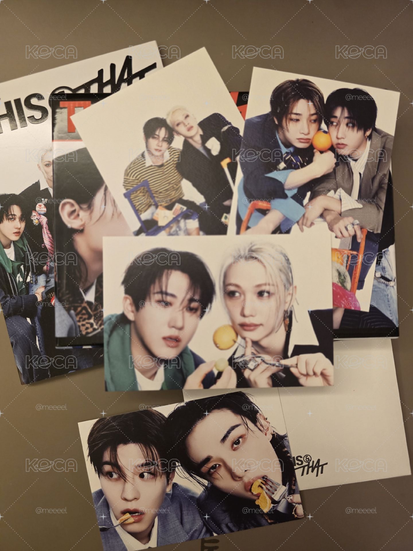 THIS & THAT 明信片 THIS ver. 一組4張不拆售
