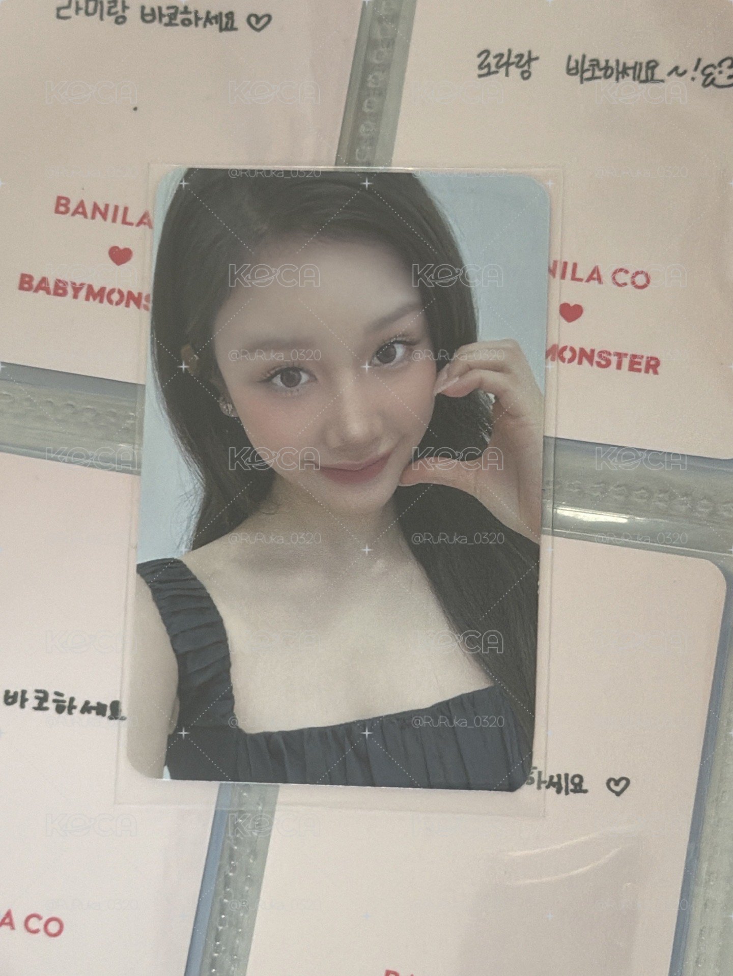 塔 BANILA CO 1.0 代言卡 