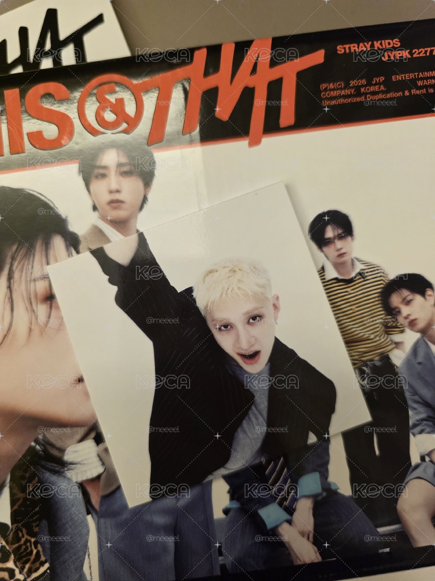 THIS & THAT 專輯卡 THIS ver. 整組不拆售