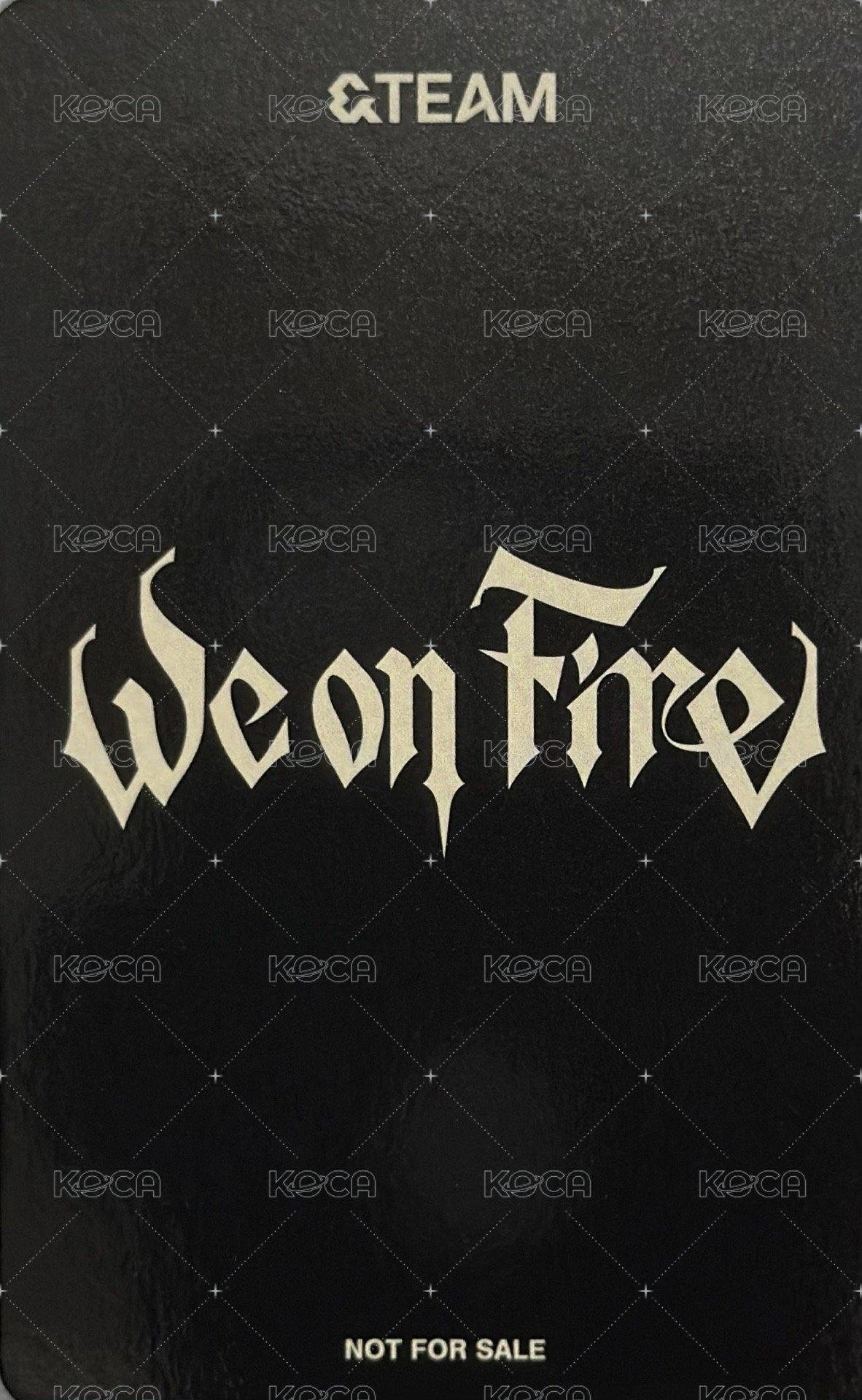 WOF 日咖 簽售卡 p簽卡 背面