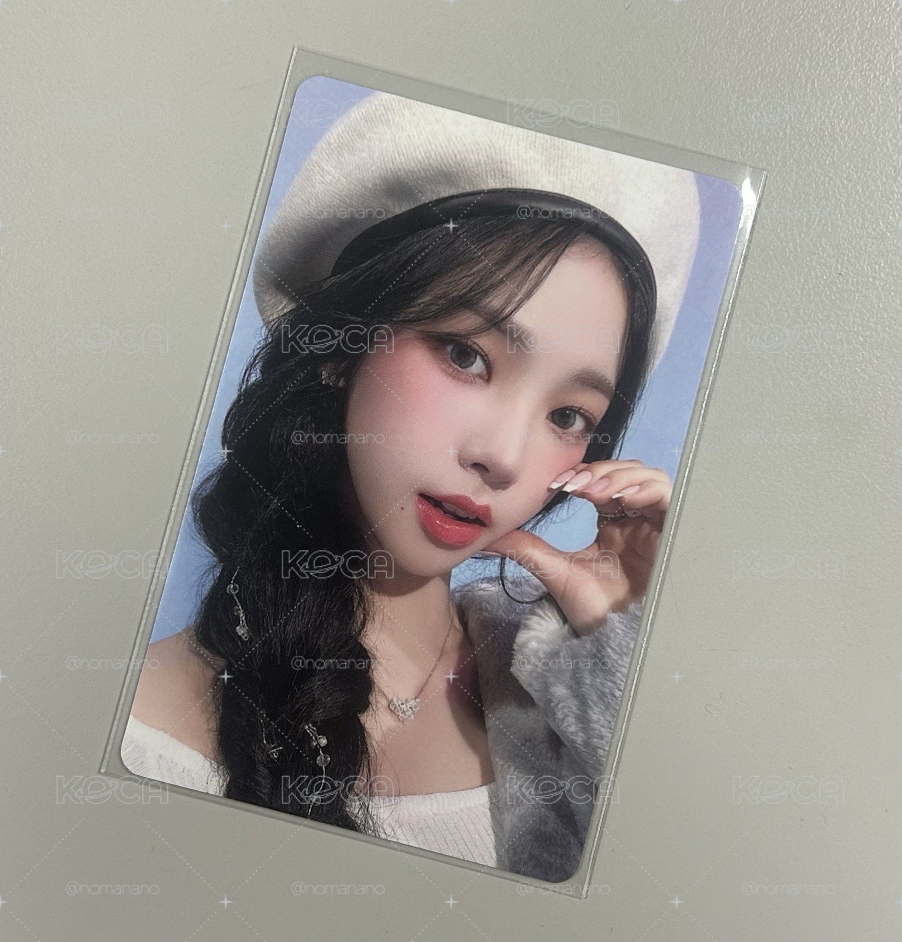 Karina💙貝雷帽年曆柚