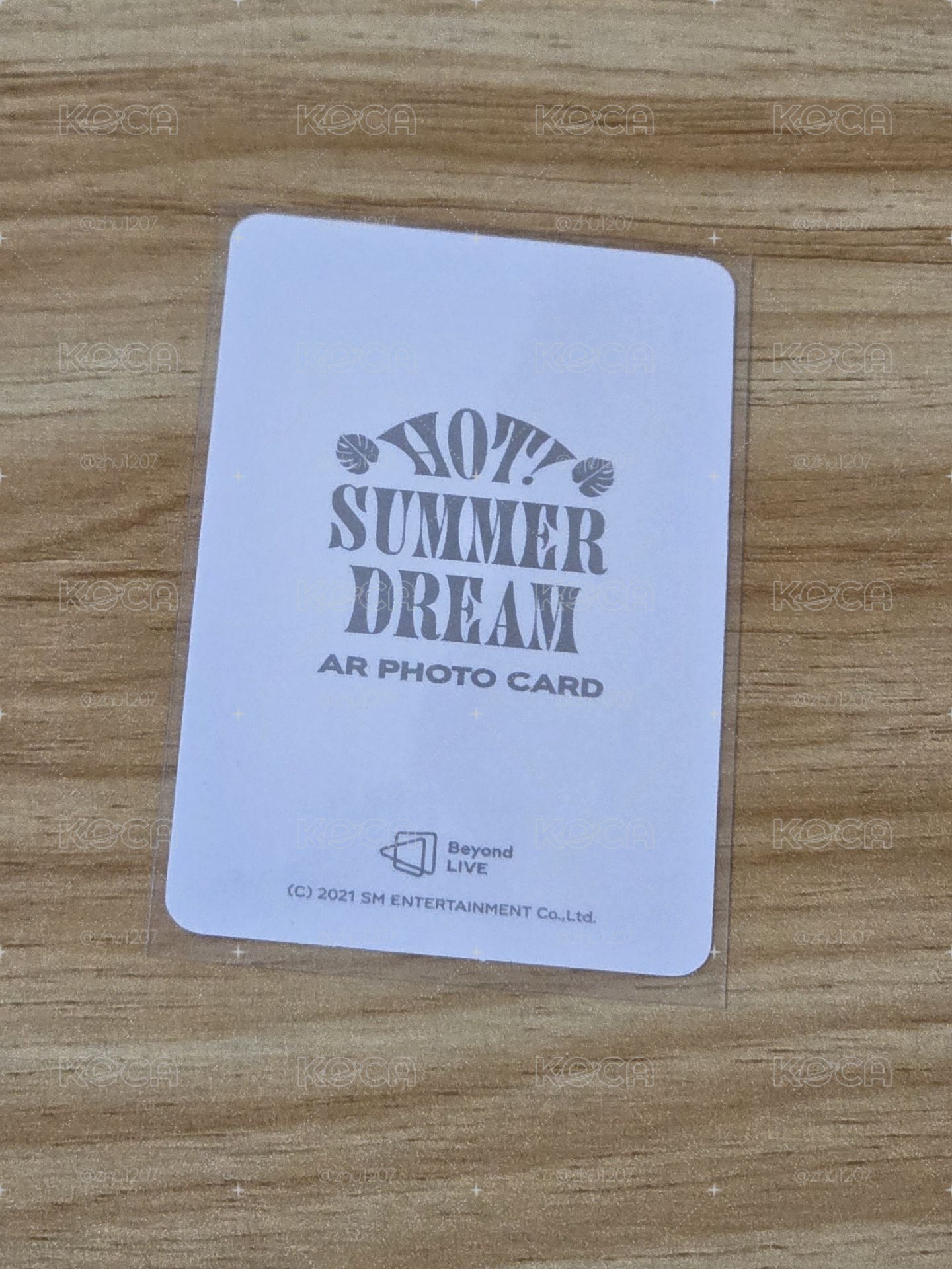 帝努 NCT Dream 五週年 AR卡