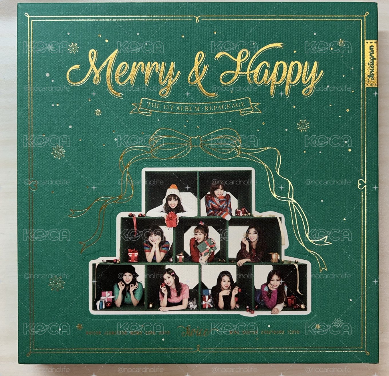 TWICE 空專 Merry&Happy 專輯 Merry Ver.