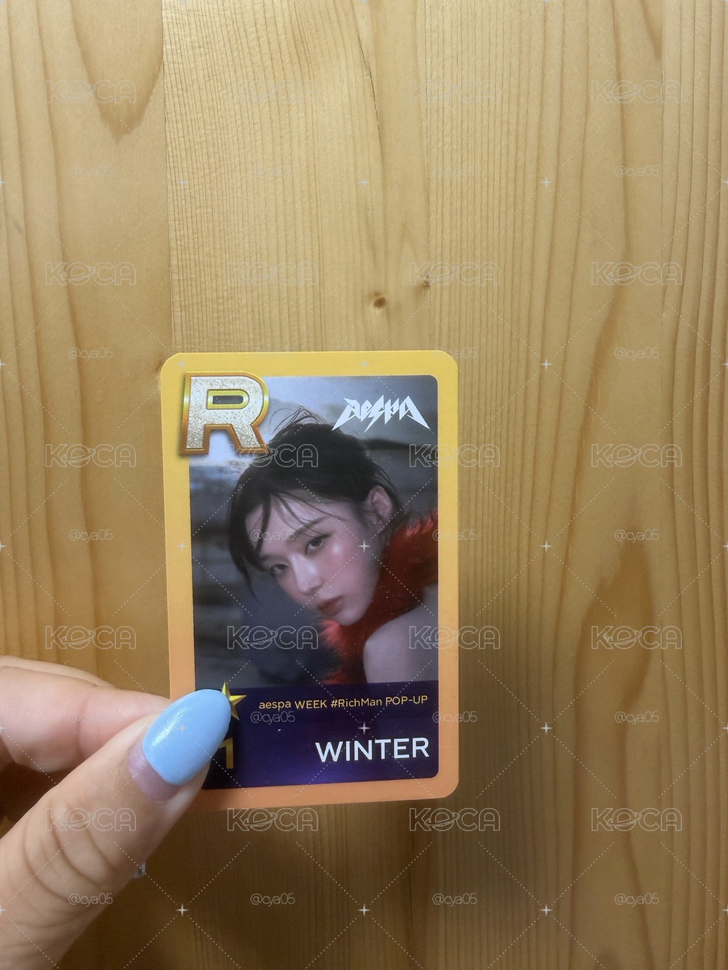 RICH MAN任務卡WINTER