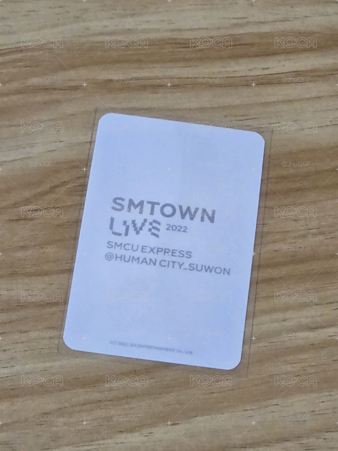 帝努 NCT Dream 2022 SMT Live 紋身貼 小卡