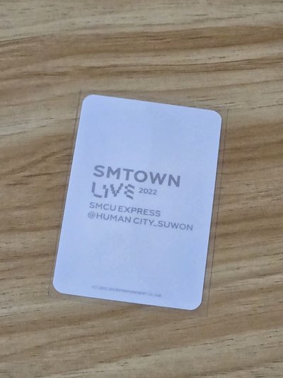 帝努 NCT Dream 2022 SMT Live 紋身貼 小卡
