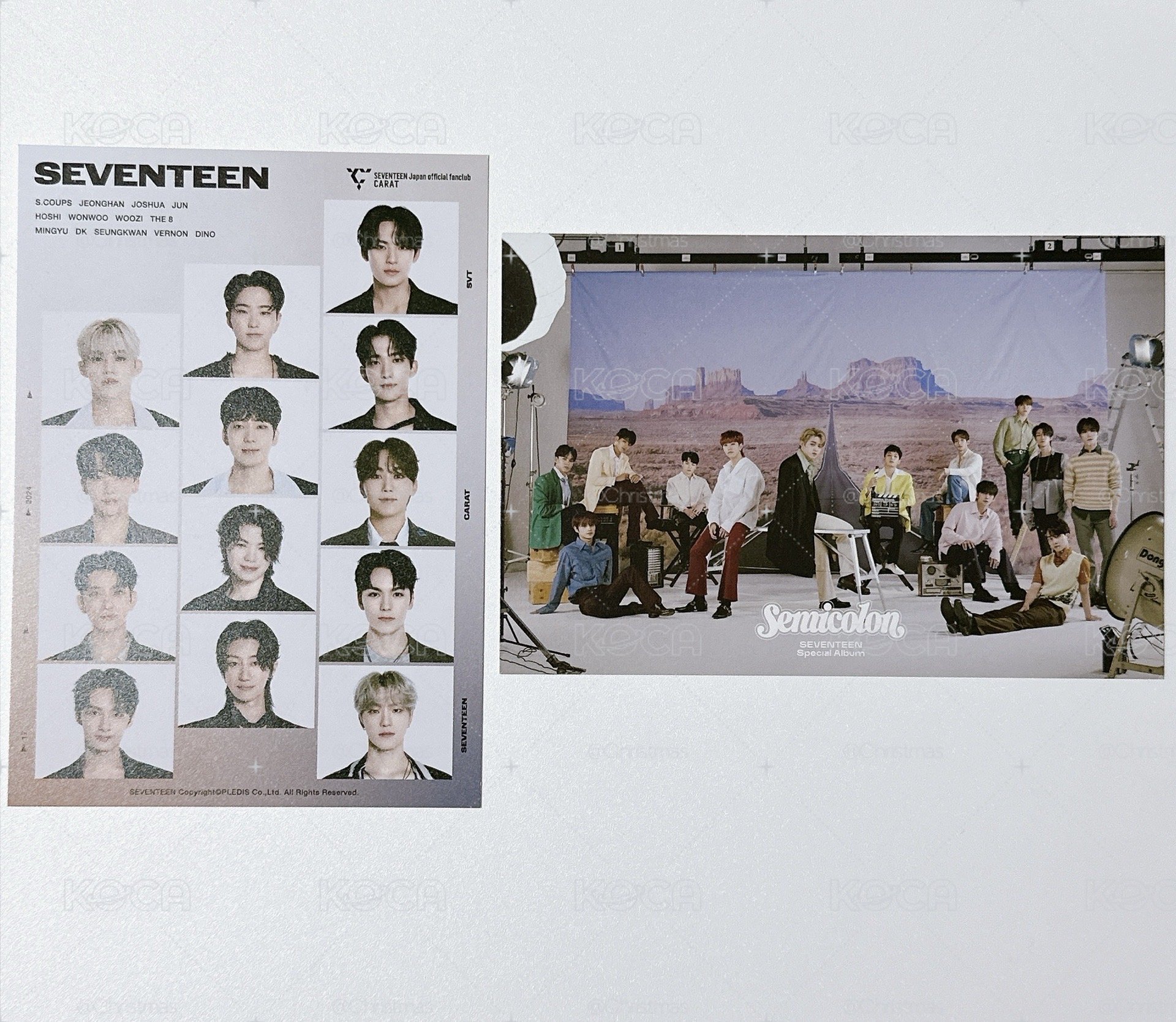 【Seventeen】明信片