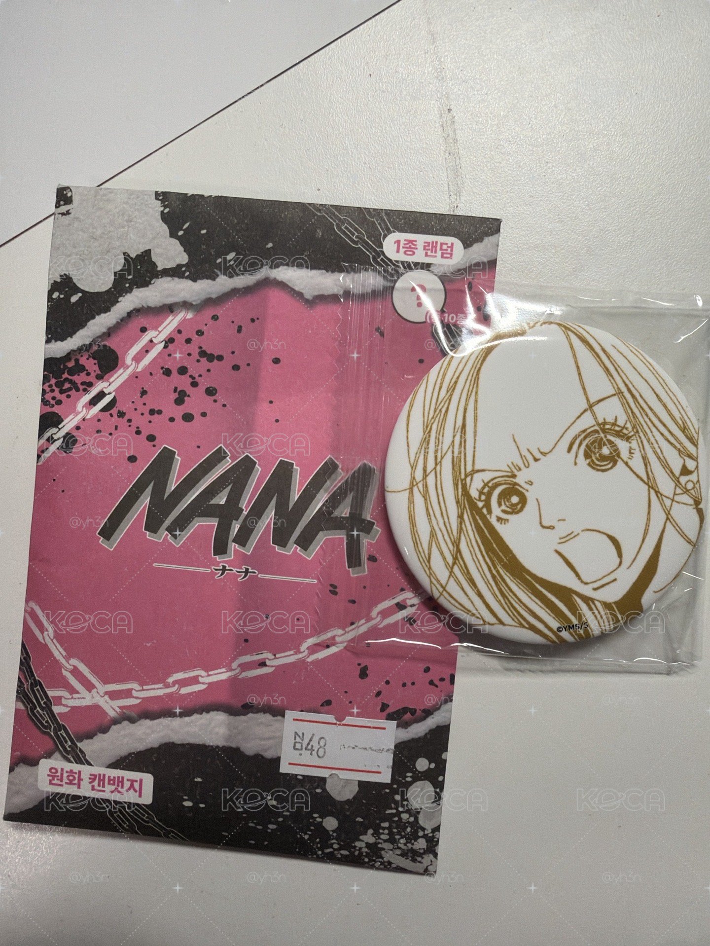 NANA韓國快閃徽章 奈奈