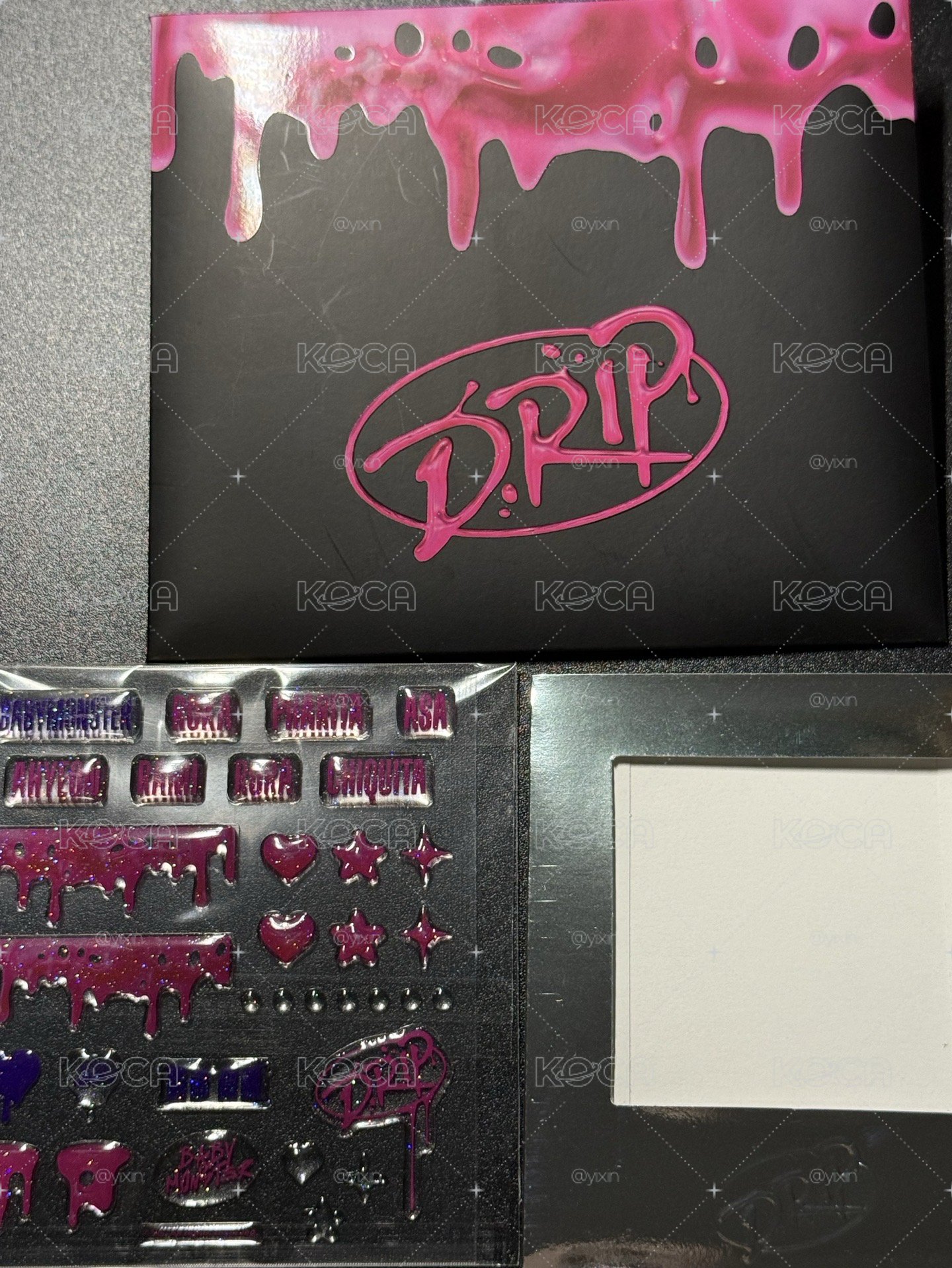 Drip拍立得貼紙+相框