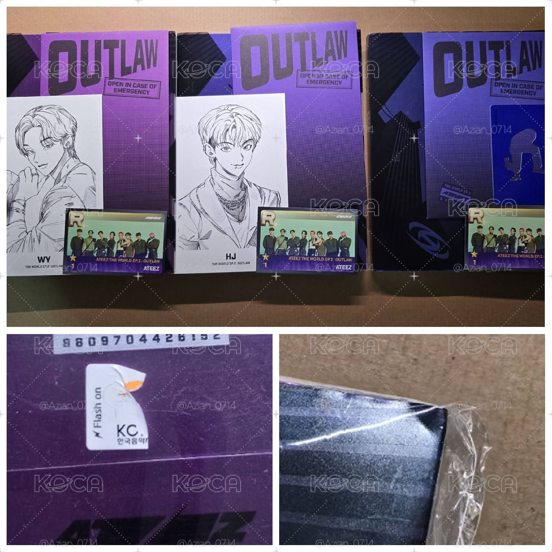 outlaw 空專 三版合售 有損如附圖