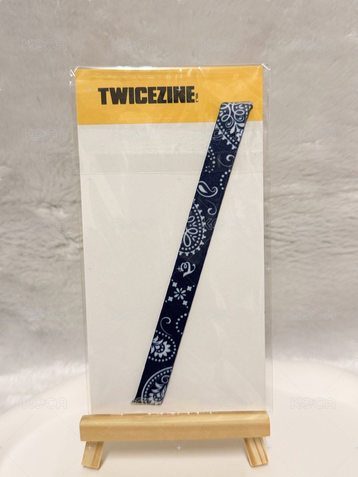 變形蟲頭巾花紋的手機帶（Phone Strap） 