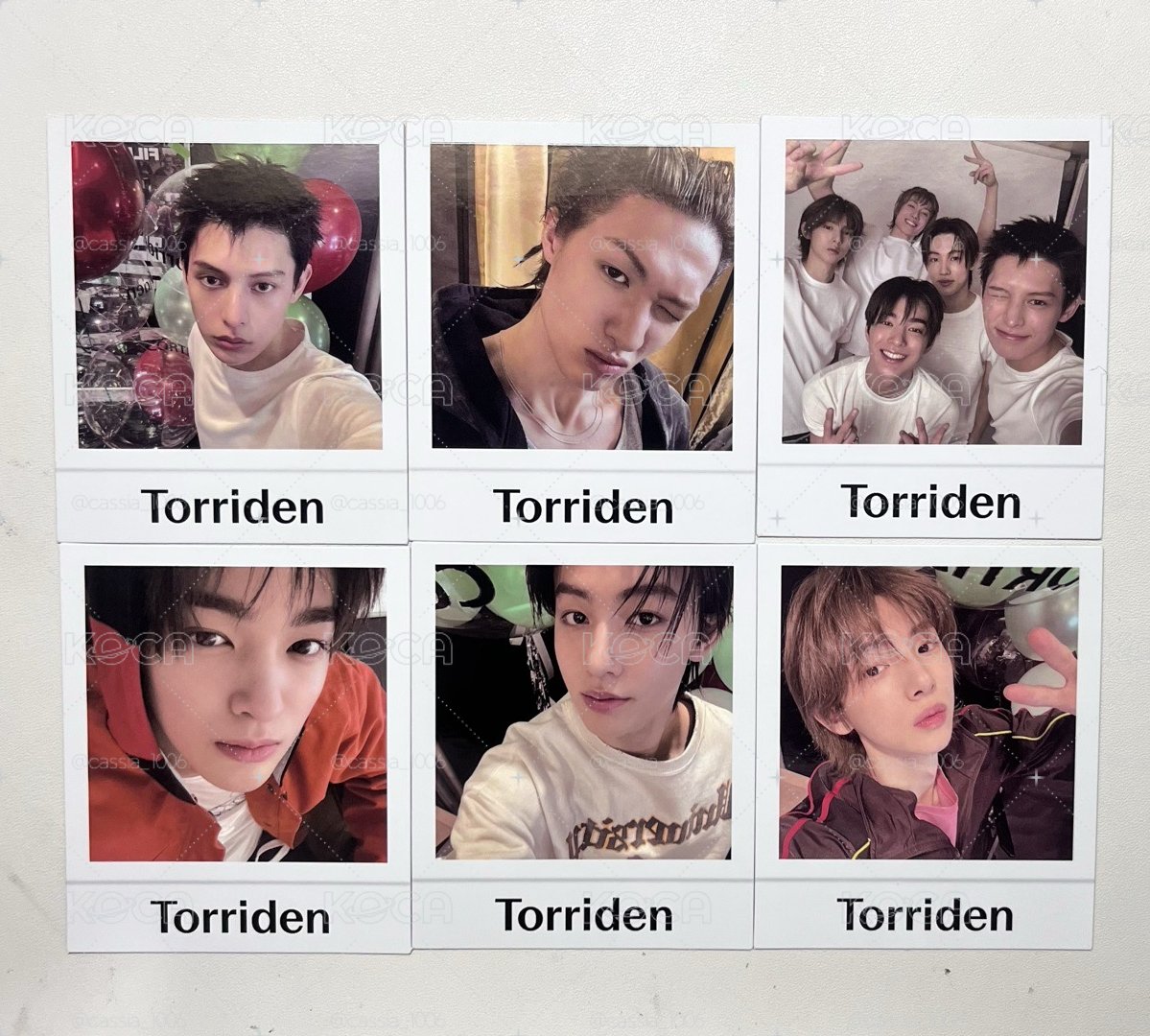 cortis torriden 一套代言卡