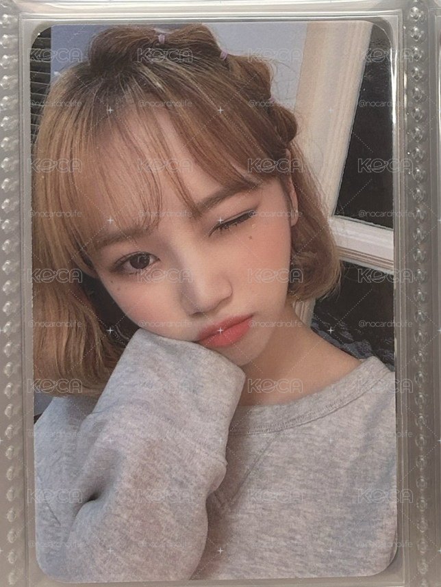 IZ*ONE chaewon灰衣采 眨眼采 Oneiric Diary 專輯卡 幻想：ONEIRIC版 