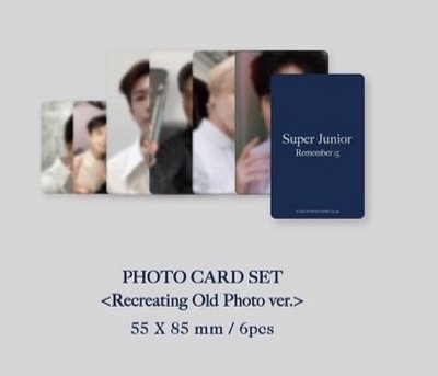 SJ remember 15 回憶錄小卡一套