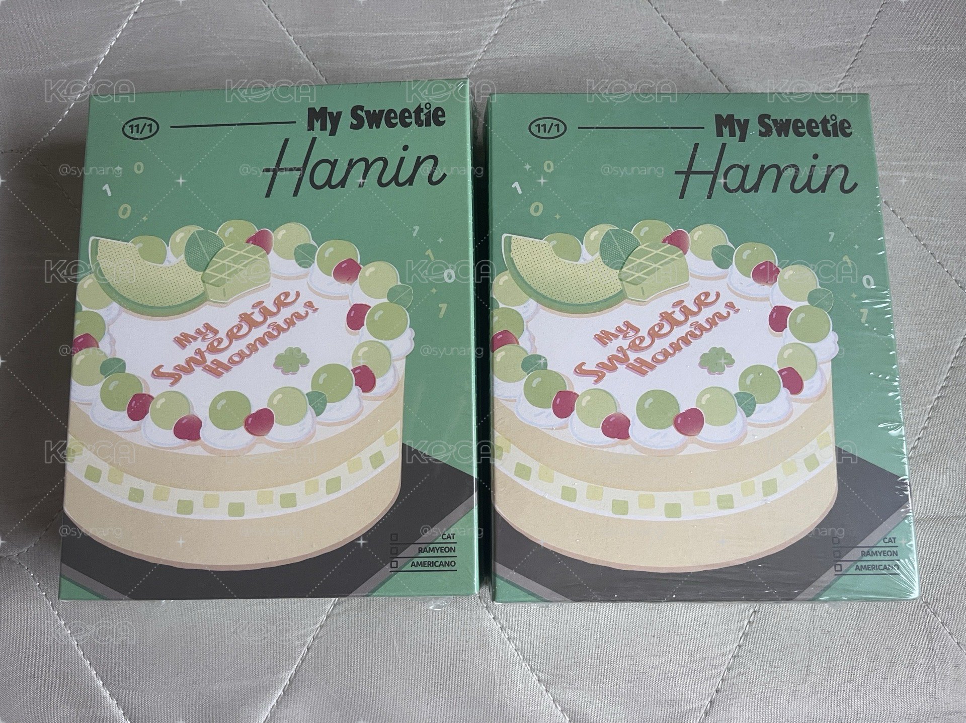 hamin 24年生日禮