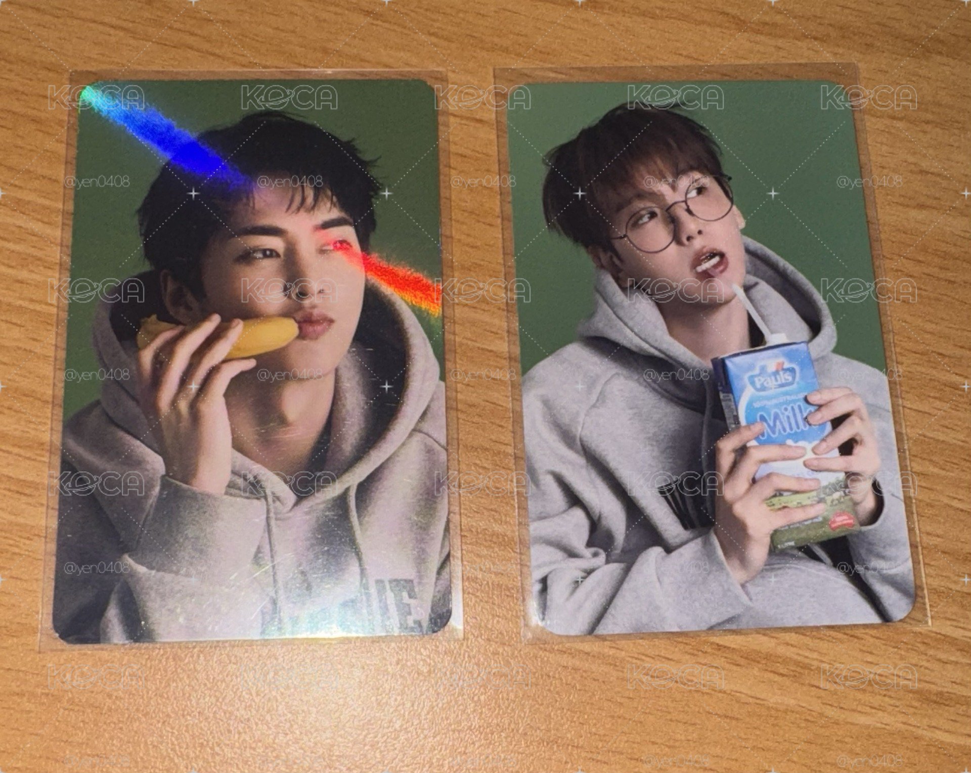 xiumin、伯賢年曆/周邊卡