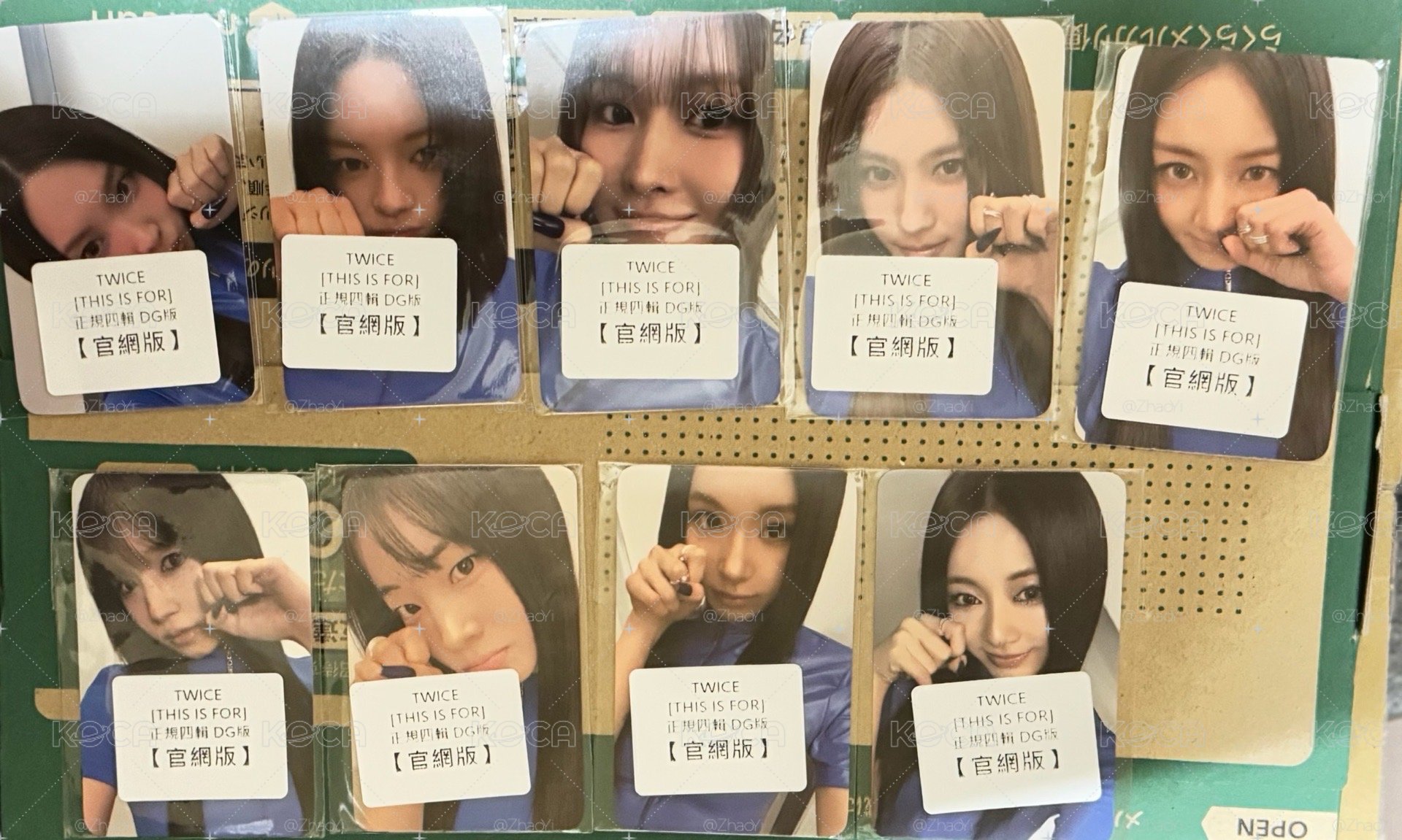 TWICE This is for fans通路特典