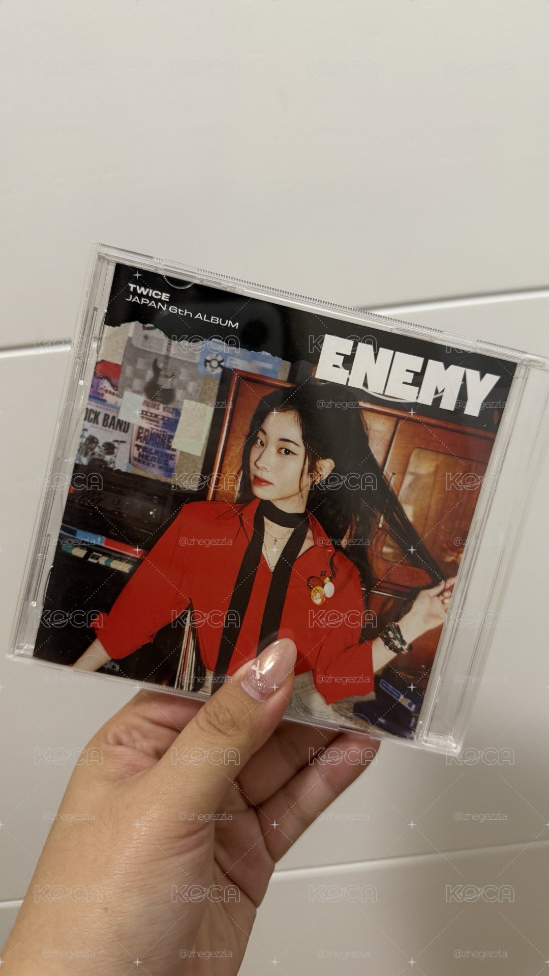 Enemy 小卡 兩張+空盤