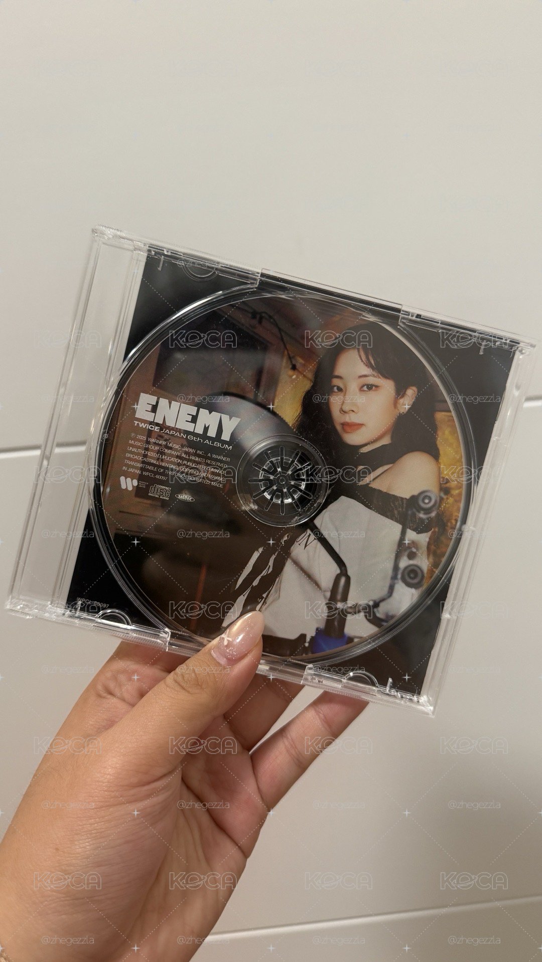 Enemy 小卡 兩張+空盤