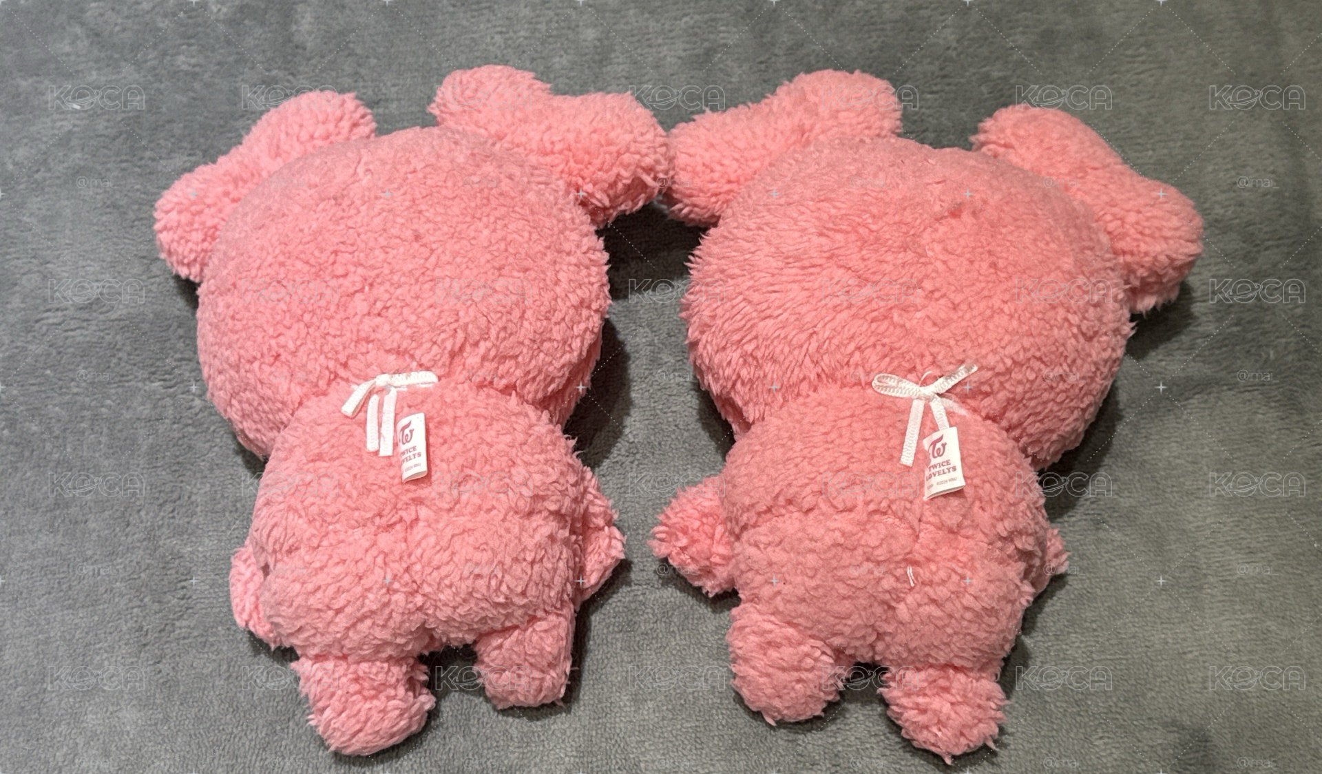 桃絨毛娃