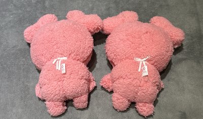 桃絨毛娃