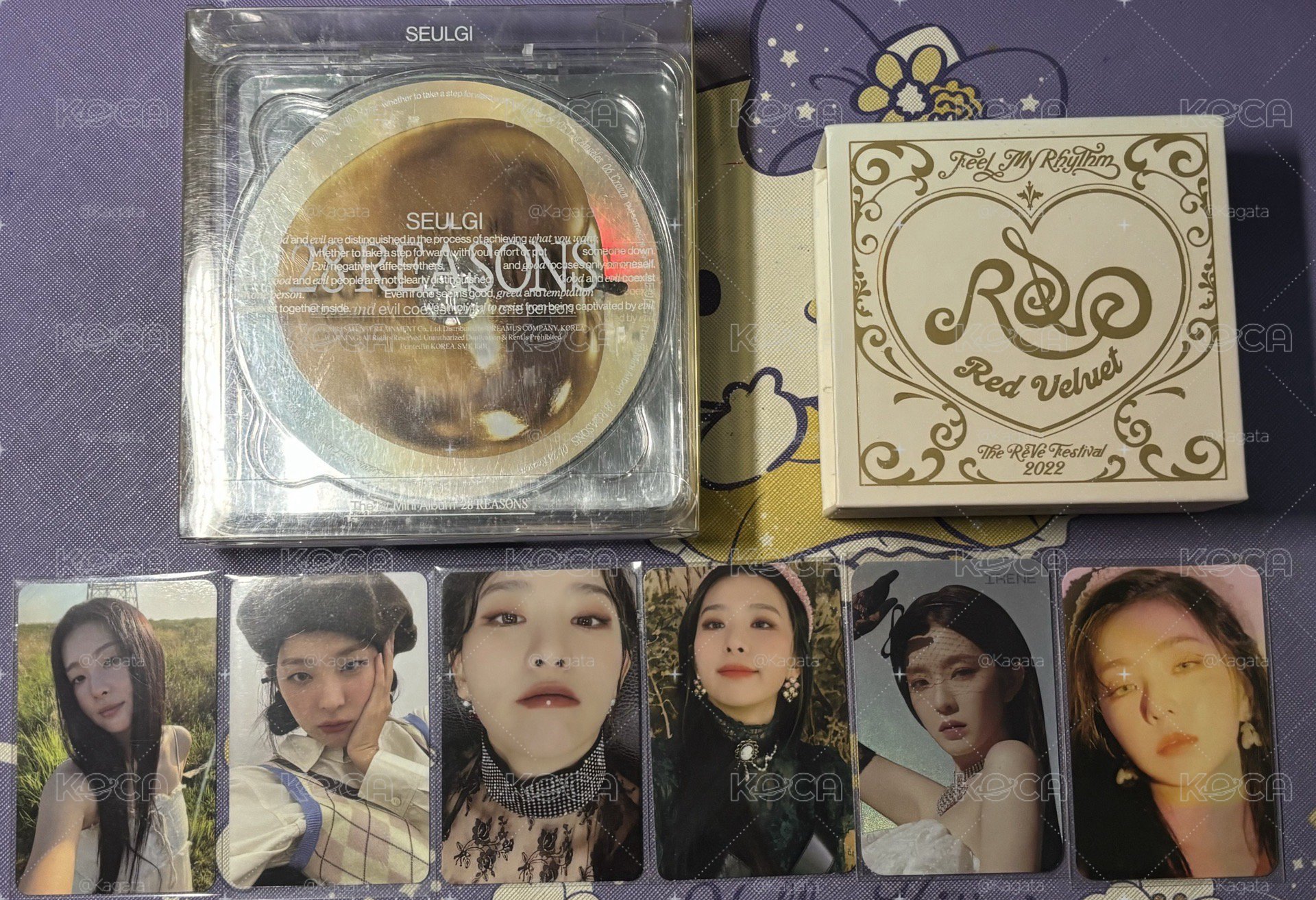 red velvet 小卡和專輯便宜出