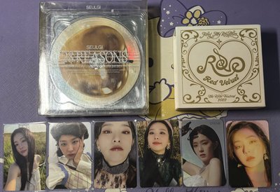 red velvet 小卡和專輯