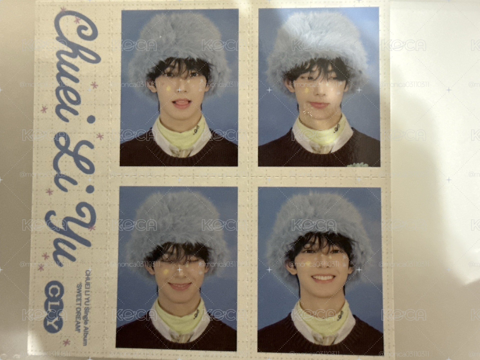 Sweet DREAM ID-Photo 專輯卡 Photobook ver