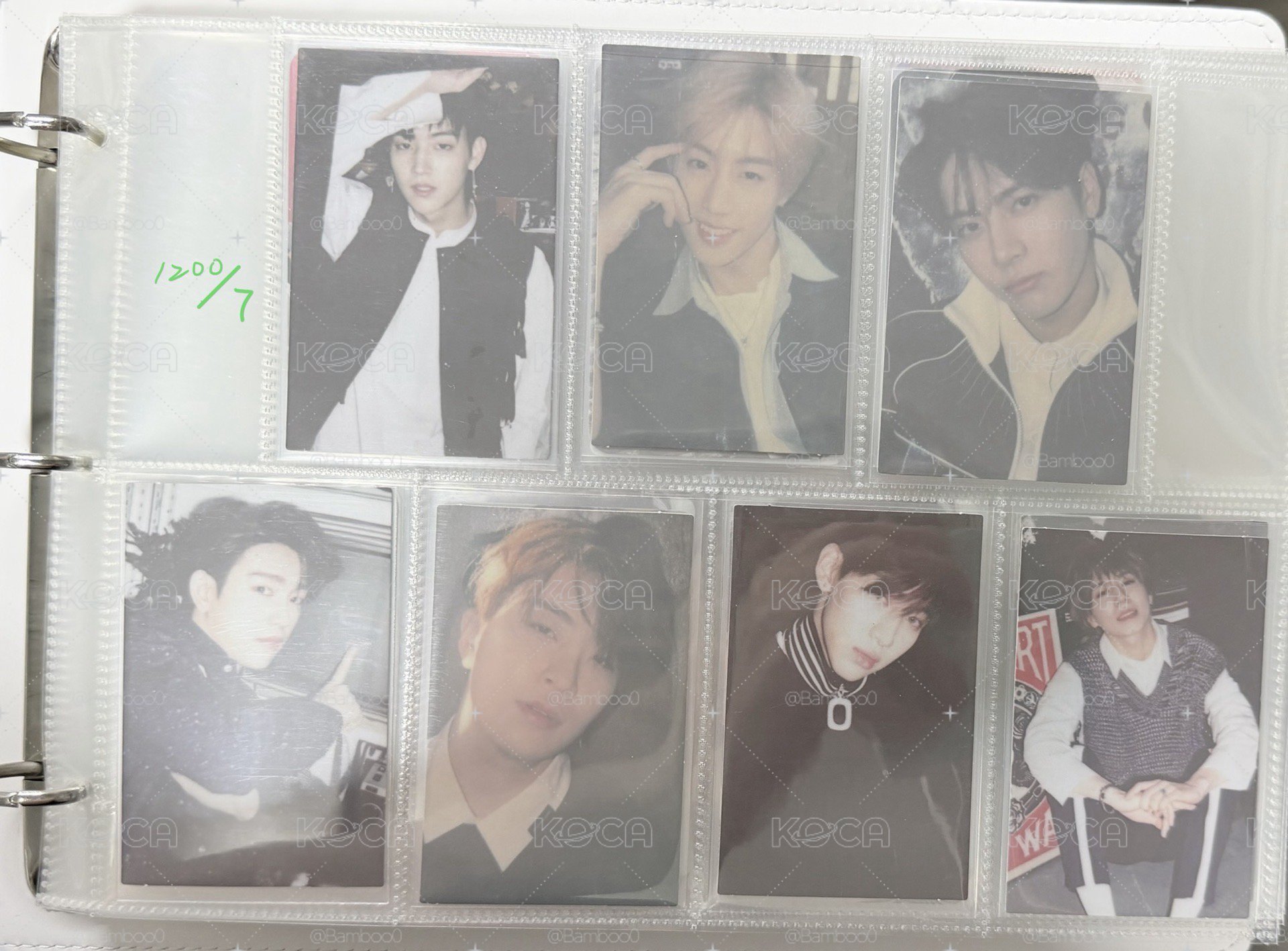 GOT7 卡盤 小卡 專卡 特典卡 周邊卡 復古卡